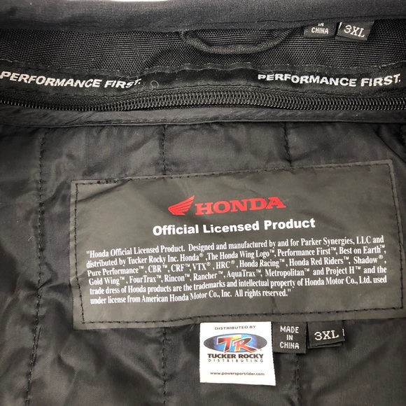 Honda Tucker-Rocky Mens Biker Motorcycle padded - Picture 16 of 16